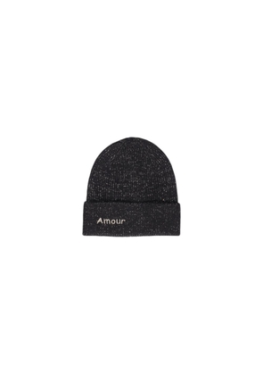 Black Recycled Polyester Hat - UNI