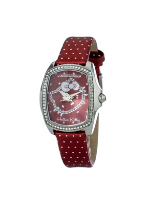 Red Leather Watch
