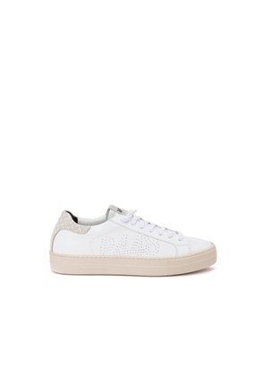 P448 Luxury White Leather Sneakers - EU36/US6