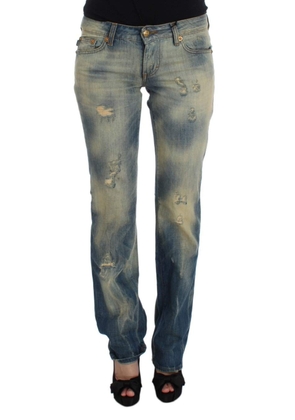 Cavalli Women  Wash Cotton Slim Fit Bootcut Jeans - W26