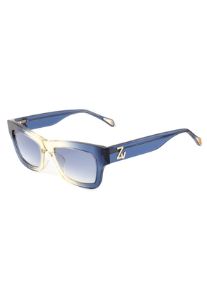 Blue Acetate Sunglasses