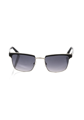Frankie Morello Black Metallic Fibre Sunglasses