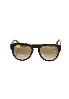 Frankie Morello Brown Acetate Sunglasses