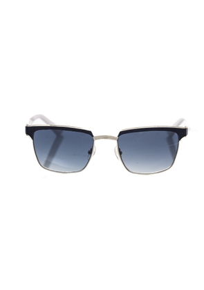 Frankie Morello Black Metallic Fibre Sunglasses