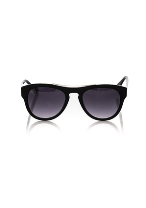 Frankie Morello Black Acetate Sunglasses