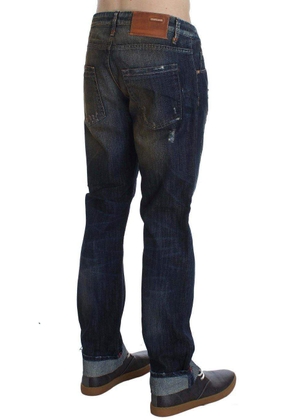 ACHT  Wash Cotton Regular Straight Fit Jeans - W34