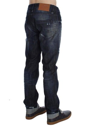 ACHT  Cotton Regular Straight Fit Jeans - W34