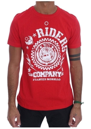 Frankie Morello  Cotton  Crewneck T-Shirt - M