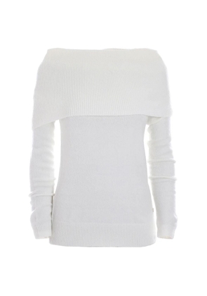 White Viscose Sweater - XL