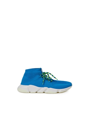 Exquisite Blue Cotton Sneakers for Men - EU42/US9