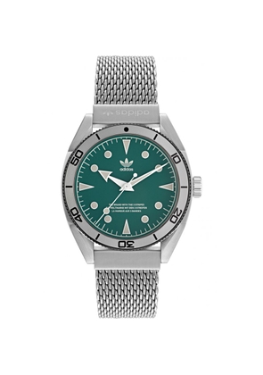 Gray Stainless Steel Watch