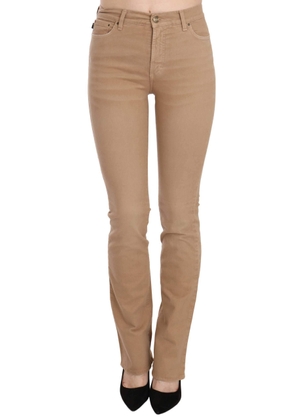 Just Cavalli  Cotton Stretch Mid Waist Skinny Trousers Pants - W24