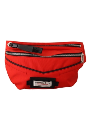 Givenchy Red Polyamide Downtown Large Bum Belt Bag