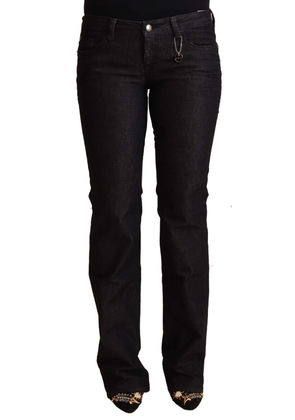 Costume National Black Cotton Low Waist Skinny Jeans - W25