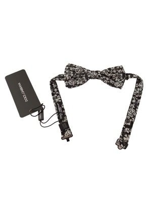 Dolce & Gabbana Multicolor Floral Adjustable Neck Papillon Bow Tie (Copy)