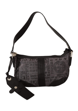 WAYFARER Gray Printed Handbag Shoulder Purse Fabric Bag