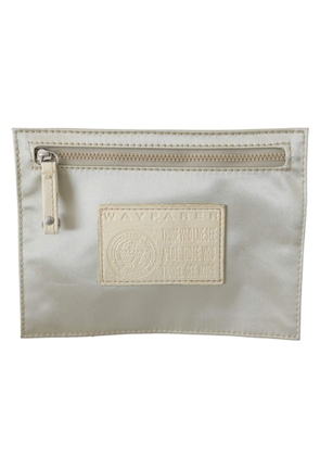 WAYFARER White Zippered Coin Holder Wallet