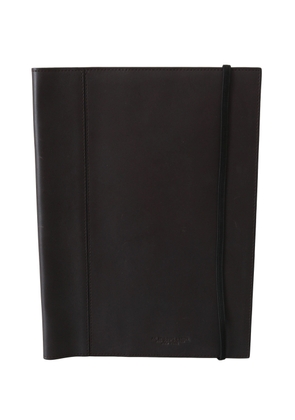 A.G. Spalding & Bros Black Leather Bifold Travel Holder Logo Wallet