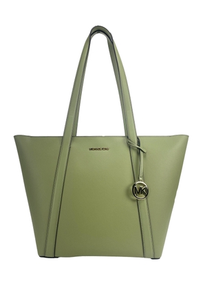 Large Pratt Shoulder Zip Tote Bag Light Sage