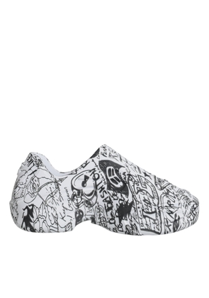 White Black Graffiti Daymaster Sneakers Shoes - EU44/US11