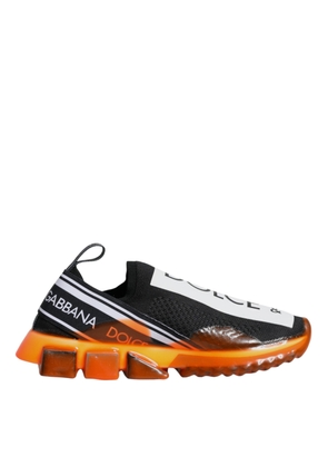 Black Orange Sorrento Slip On Sneakers Shoes - EU40/US7