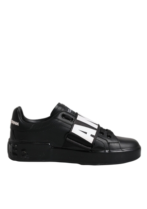 Black D&G AMORE Low Top Sneakers Shoes - EU37/US7