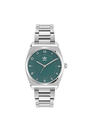 Gray Stainless Steel Watch