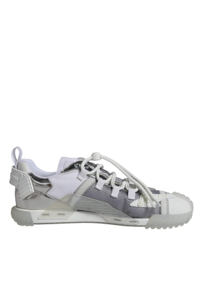White Silver Low Top NS1 Sneakers Shoes - EU43/US10