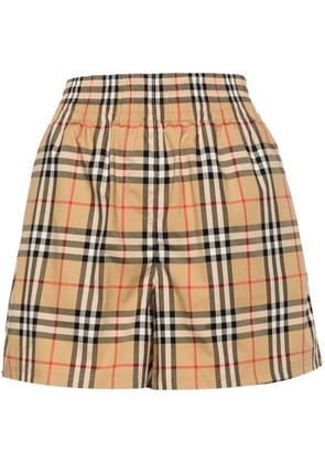 Vintage Check-pattern shorts - 2 ARCHIVE BEIGE IP CHK