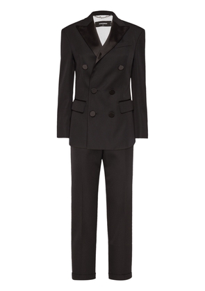 Boston double-breasted suit - 42 BLACK