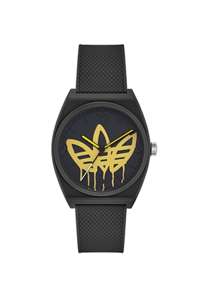 Black Silicone Watch