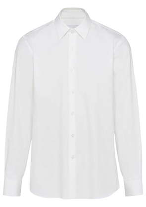 long-sleeve cotton shirt - 40 BIANCO