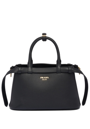 small belted leather two-way bag - U NERO