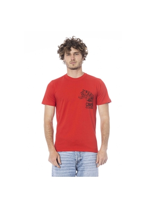 Red Cotton T-Shirt - M
