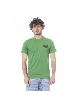 Green Cotton T-Shirt - M