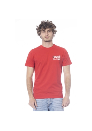 Red Cotton T-Shirt - M