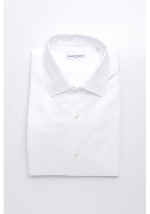 Robert Friedman White Cotton Shirt - L