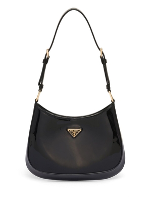 Cleo patent-leather shoulder bag - U NERO