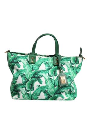 Green Canvas Botanical Garden Women Tote Bag