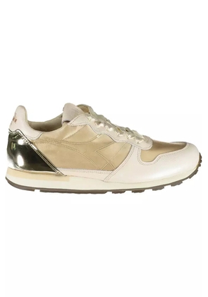 Beige Leather Women Sneaker - EU35.5/US5.5