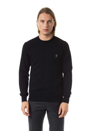 Uominitaliani emboidered  crew neck Sweater - S