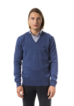 Uominitaliani v-neck emroidered Sweater - S