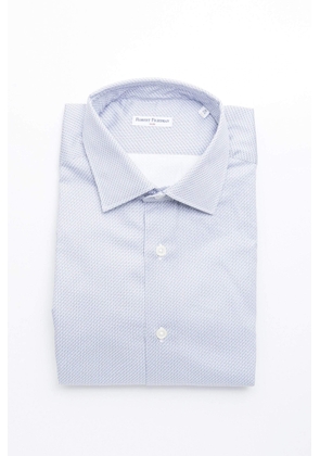 Robert Friedman Light-blue Cotton Shirt - L