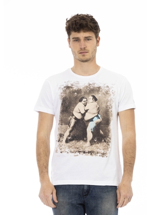 Trussardi Action White Cotton T-Shirt - M