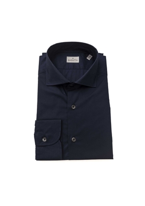Bagutta Blue Cotton Shirt - L
