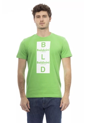 Baldinini trend Green Cotton T-Shirt - XS