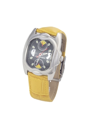 Yellow Leather Watch