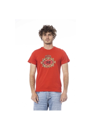 Red Cotton T-Shirt - M