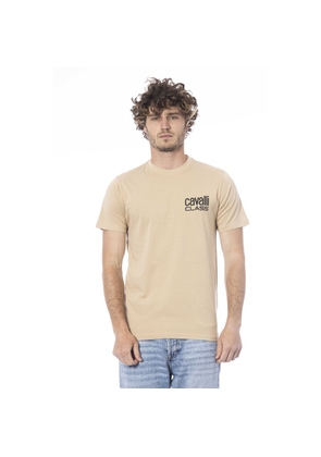 Beige Cotton T-Shirt - L
