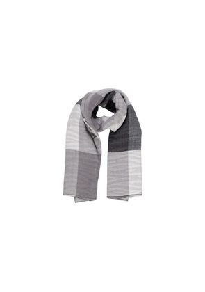 Black Recycled Polyester Scarf - One Size